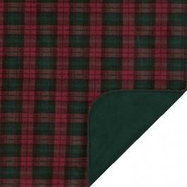 Classic Plaid Fleece Throw