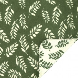 Denali Sage Fern Fleece Throw