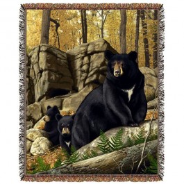 Den Mother Bear Afghan