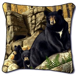 Den Mother Bear Pillow