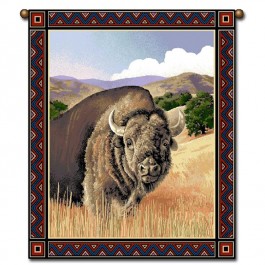 Western Buffalo Wall Hanging