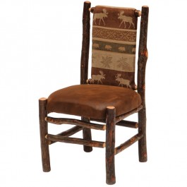 Hickory Upholstered Side Chair