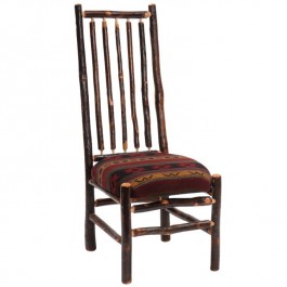 Hickory High Back Spoke Back Side Chair