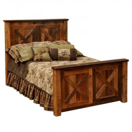 Barn Wood Barn Door Beds