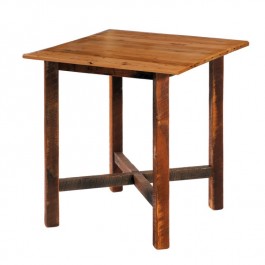 Barn Wood Square Pub Table 