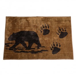 Bear and Tracks Kitchen and Bath Rug -DISCONTINUED