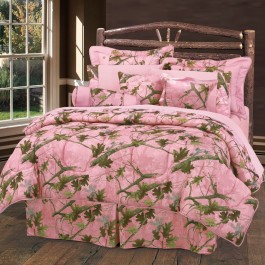 Pink Camo Comforter Sets
