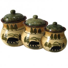 Black Bear Canister Set