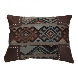 Navajo Scalloped Chenille Pillow