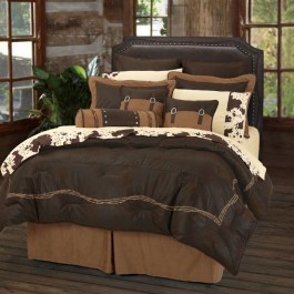 Chocolate Barbwire Comforter Sets