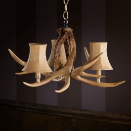 Ozark Faux Antler Chandelier