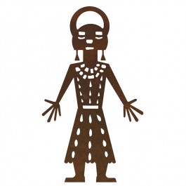 Kachina Doll 2 Metal Wall Art