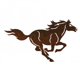 Horse One Metal Wall Art