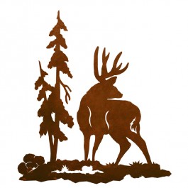 Whitetail Ridge Metal Wall Art