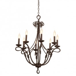 Vine 8 Light Chandelier