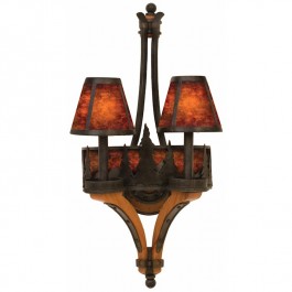 Aspen Mountain Double Sconce