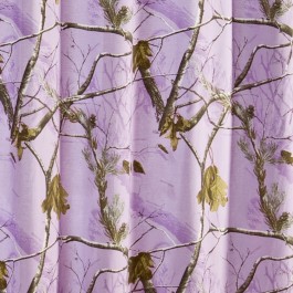 Lavender Camo Shower Curtain