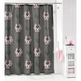 Pink Bone Collector Shower Curtain