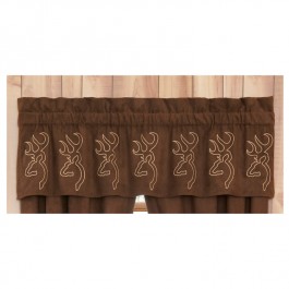 Buckmark Embroidered Valance