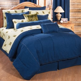 Denim Comforter Set