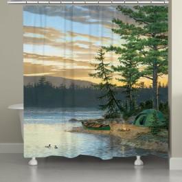 Summer Sunset Shower Curtain