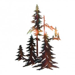 Forest Metal Wall Art-DISCONTINUED limited available