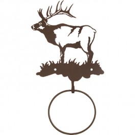 Bull Elk Towel Ring-CLEARANCE
