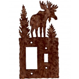 COMBINATION DOUBLE-GANG Switch Plate Covers 