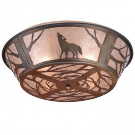 Wolf Ceiling Light