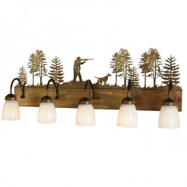 Quail Hunter Vanity Light