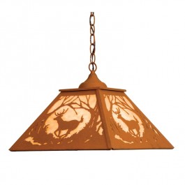 Deer At Dawn Pendant Light