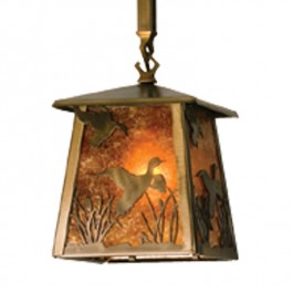 Ducks In Flight Mini Pendant Light