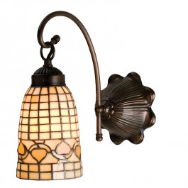 Tiffany Acorn Ivory Wall Sconce