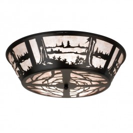 Quiet Pond Flush Mount Ceiling Light 