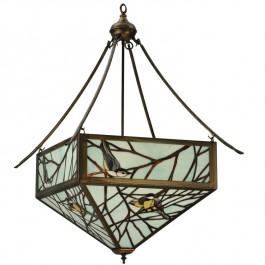 Backyard Friends Bird Chandelier