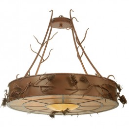 Woodland Pine Inverted Pendant Light