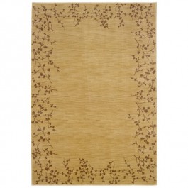 Wheat Tiny Branches Area Rugs