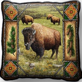 Buffalo Lodge Pillow