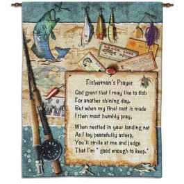 Fishermans Prayer  Wall Hanging