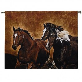 Ready to Run Horse Wall Tapestry