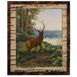 Lakeside Elk Wall Hanging