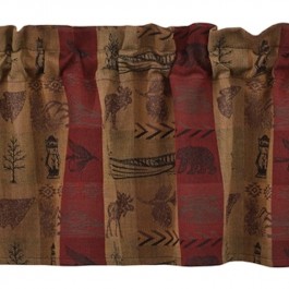 High Country Woods Valance