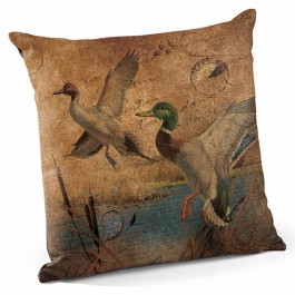 Mallard and Pintail 18" Decorative Pillow -CLEARANCE