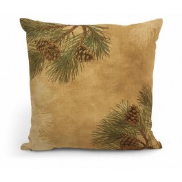 Pinecones 18" Decorative Pillow