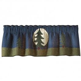 Bear Dance Pine Tree Valance/Runner