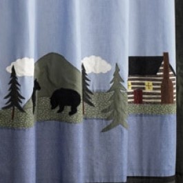 Bear Lake Shower Curtain