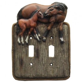 Horse Switch Plates Collection