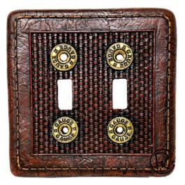 12 Gauge Shotgun Shell Double Toggle Switch Cover