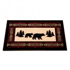 Bear Adventure Kitchen and Bath Rug - DISCONTINUED