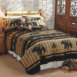 Bear Fever Fleece Bedding